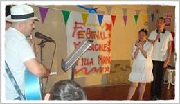 Gli ospiti di Villa Marina cantano al festival musicale